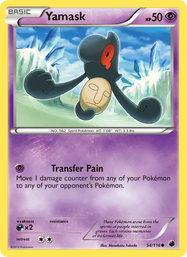 Yamask #54 – Plasma Freeze card