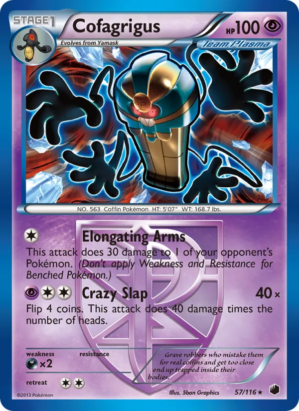 Cofagrigus #57 – Plasma Freeze card