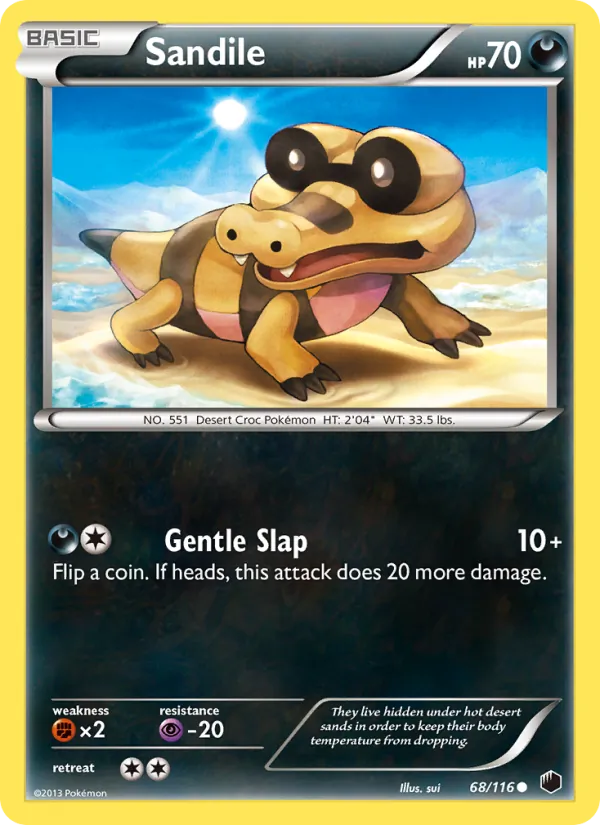 Sandile #68 – Plasma Freeze card