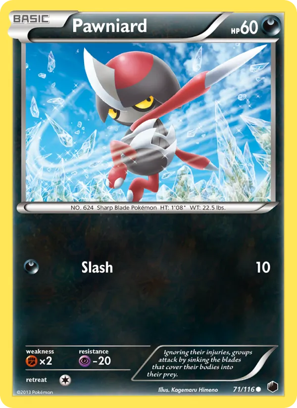 Pawniard #71 – Plasma Freeze card