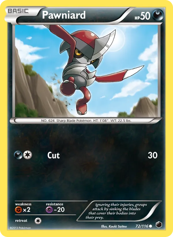 Pawniard #72 – Plasma Freeze card