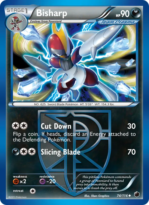 Bisharp #74 – Plasma Freeze card