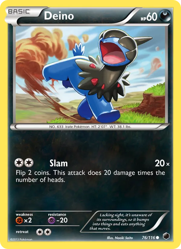Deino #76 – Plasma Freeze card