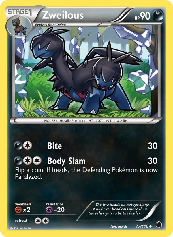 Zweilous #77 – Plasma Freeze card