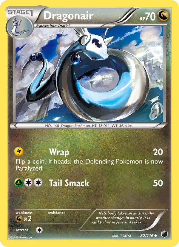 Dragonair #82 – Plasma Freeze card