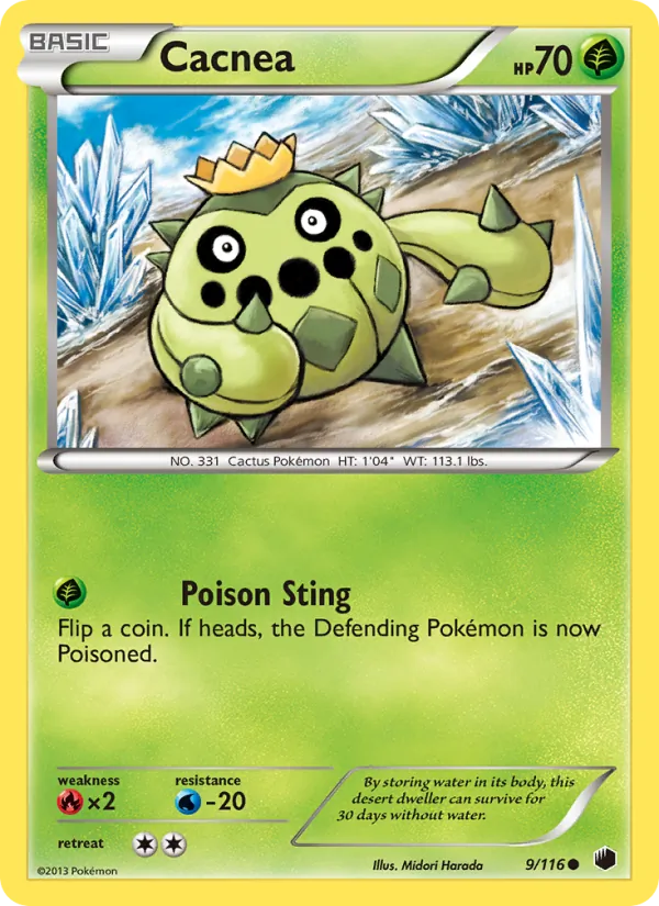 Cacnea #9 – Plasma Freeze card