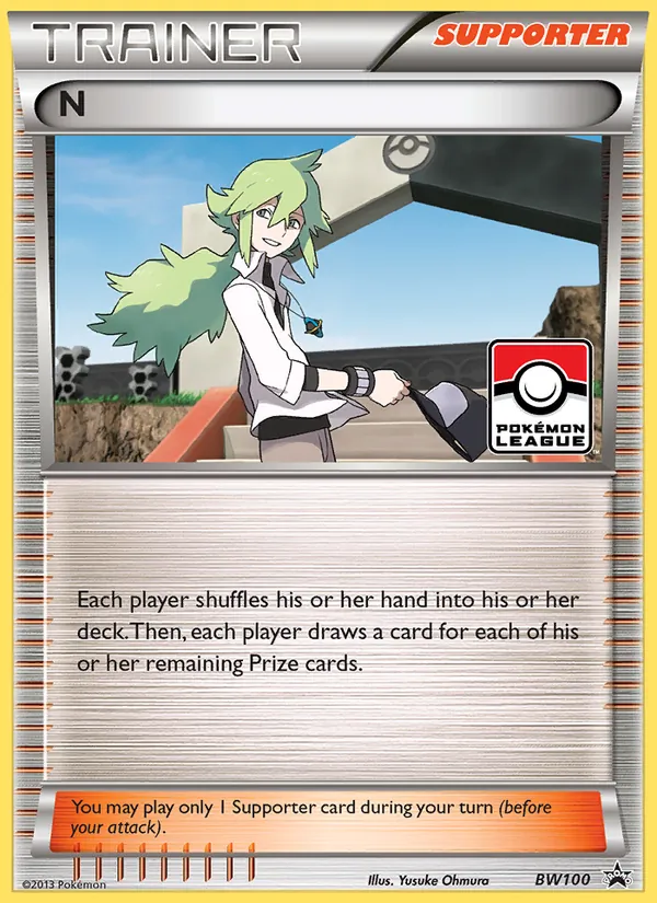 N #BW100 – BW Black Star Promos card