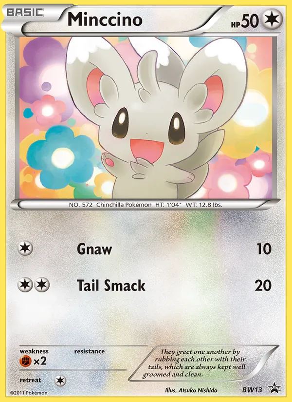Minccino #BW13 – BW Black Star Promos card