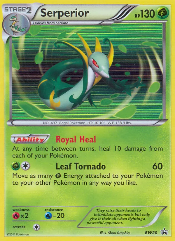 Serperior #BW20 – BW Black Star Promos card