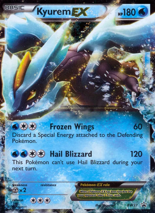Kyurem-EX #BW37 – BW Black Star Promos card