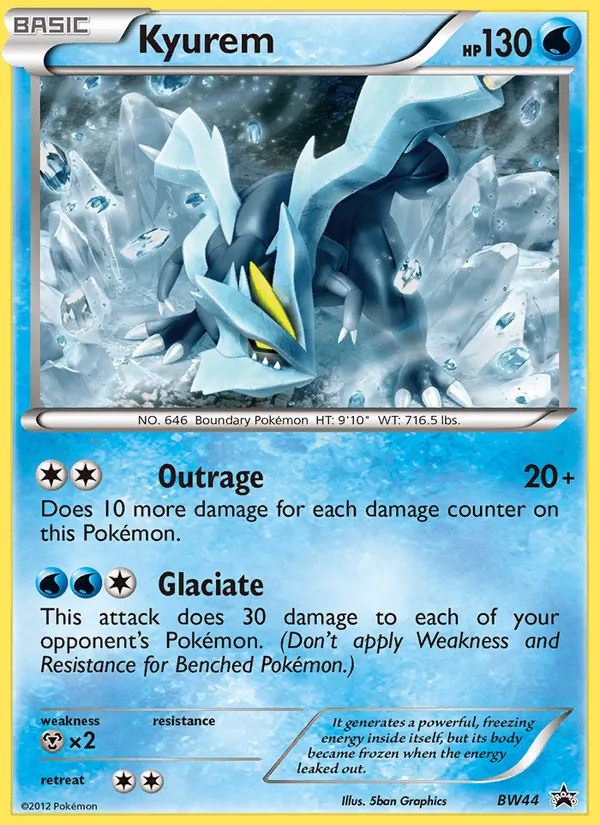 Kyurem #BW44 – BW Black Star Promos card