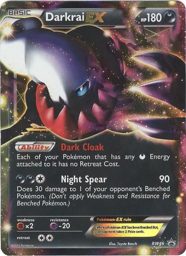 Darkrai-EX #BW46 – BW Black Star Promos card