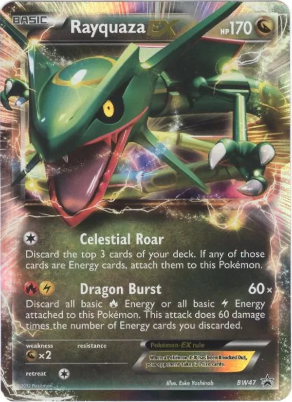 Rayquaza-EX #BW47 – BW Black Star Promos card