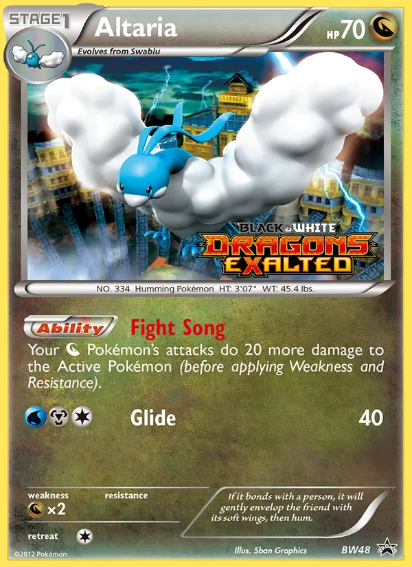 Altaria #BW48 – BW Black Star Promos card