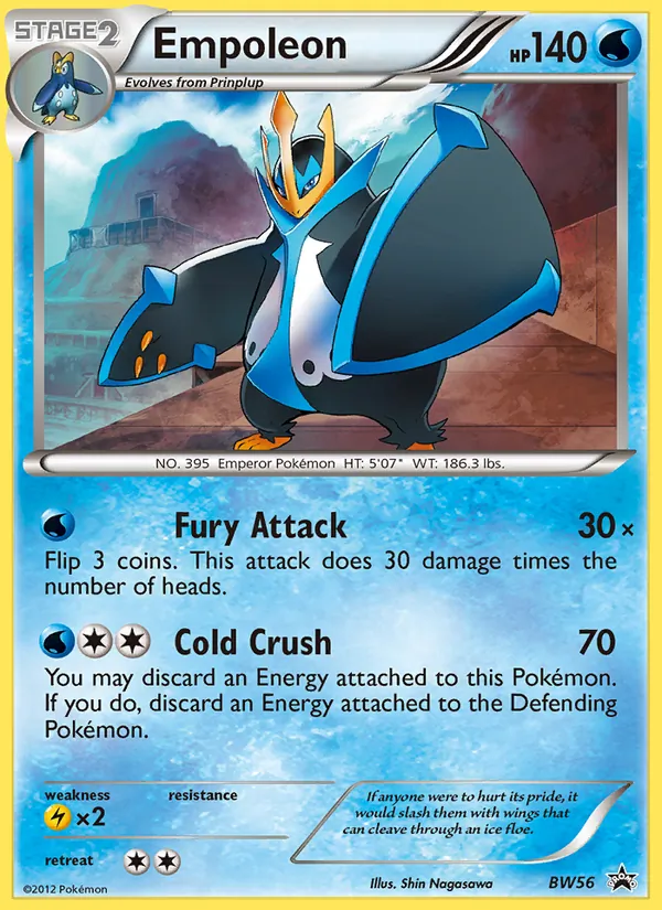Empoleon #BW56 – BW Black Star Promos card