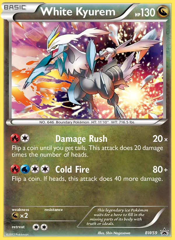 White Kyurem #BW59 – BW Black Star Promos card