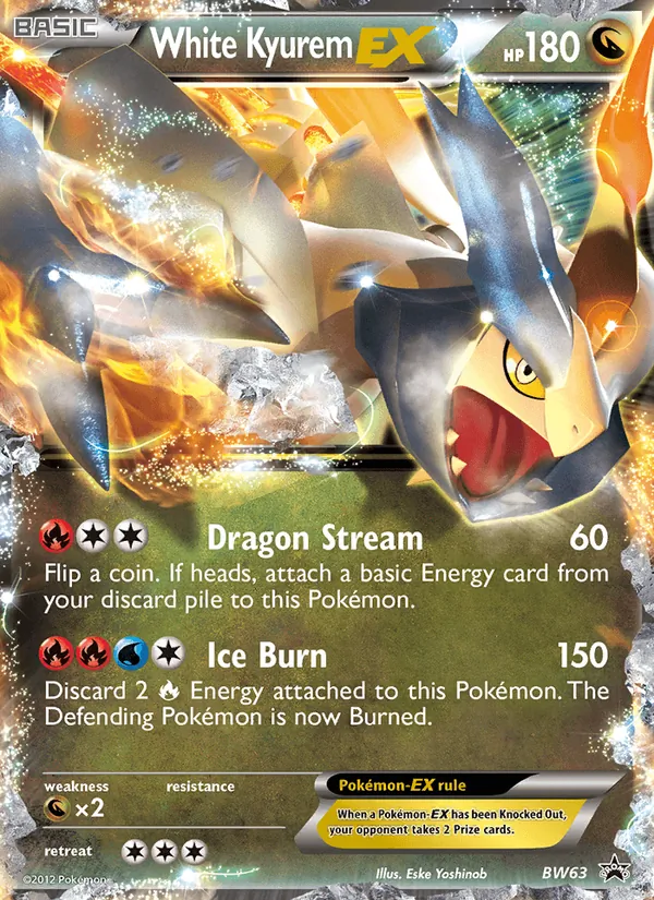 White Kyurem-EX #BW63 – BW Black Star Promos card