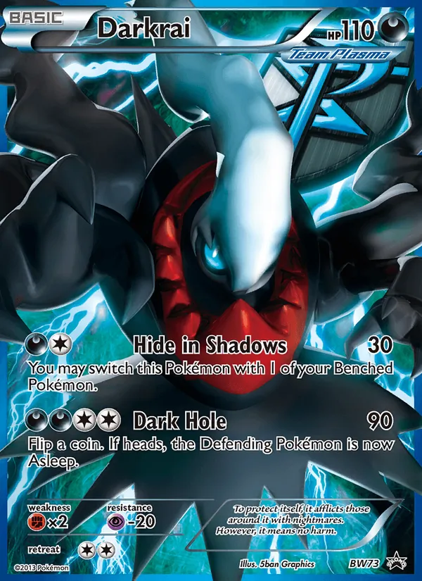 Darkrai #BW73 – BW Black Star Promos card