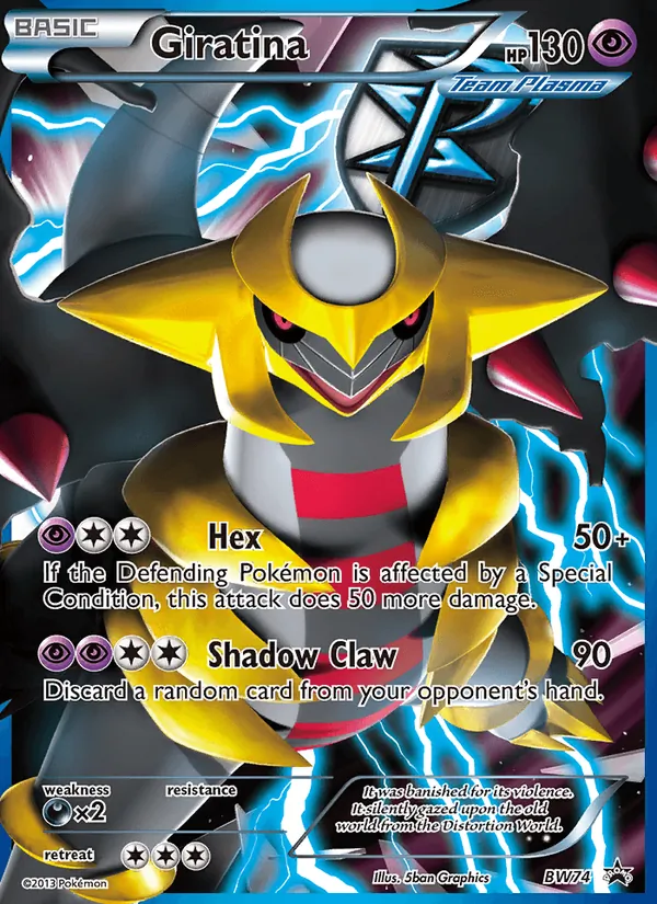 Giratina #BW74 – BW Black Star Promos card