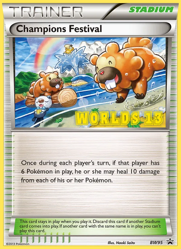 Champions Festival #BW95 – BW Black Star Promos card