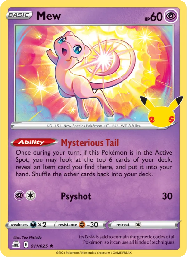 Mew #11 – Celebrations card