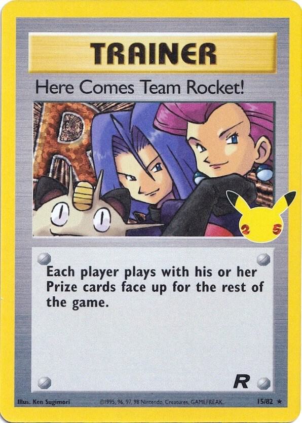 Here Comes Team Rocket! #CC006 – Celebrations Classic Collection card
