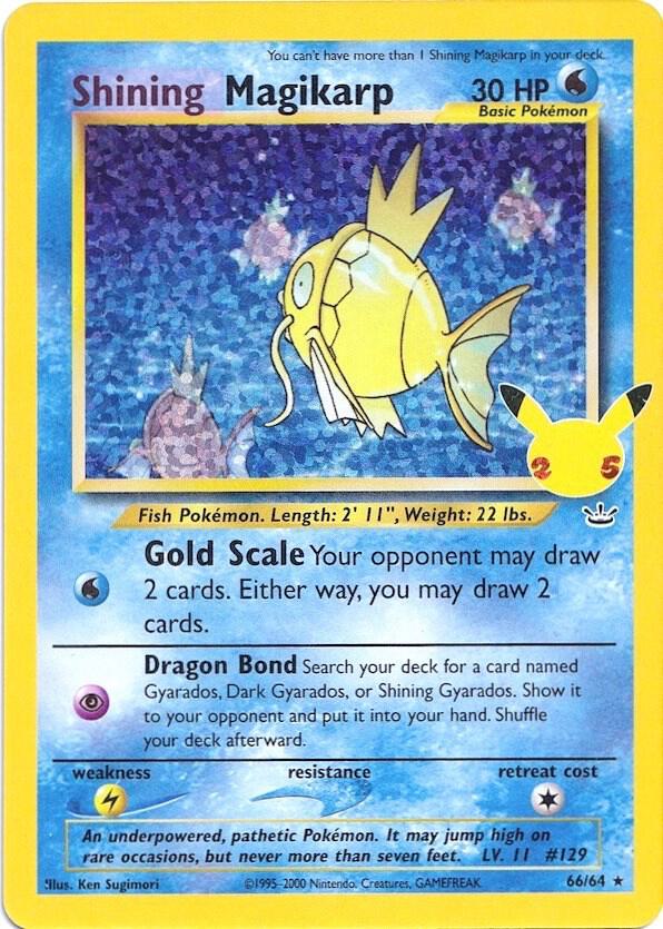 Shining Magikarp #CC010 – Celebrations Classic Collection card