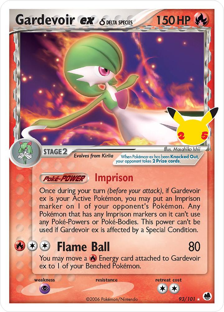 Gardevoir ex #CC014 – Celebrations Classic Collection card