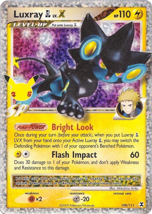 Luxray GL LV.X #CC017 – Celebrations Classic Collection card