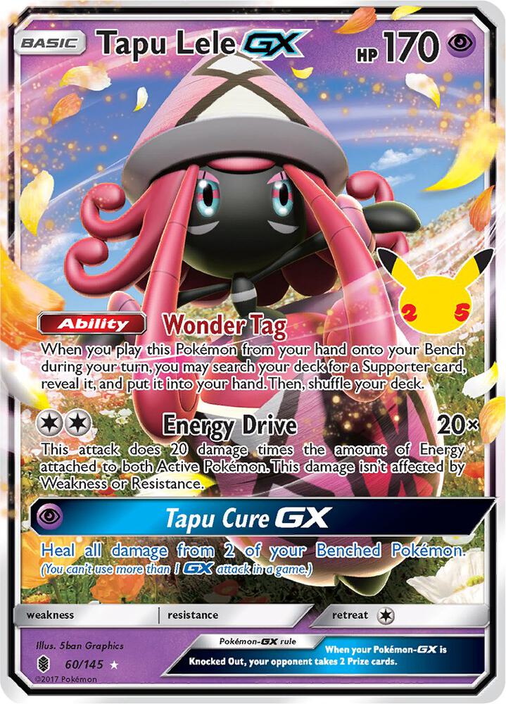 Tapu Lele GX #CC025 – Celebrations Classic Collection card