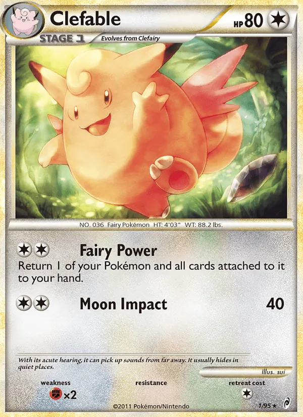 Clefable #1 – Call of Legends card