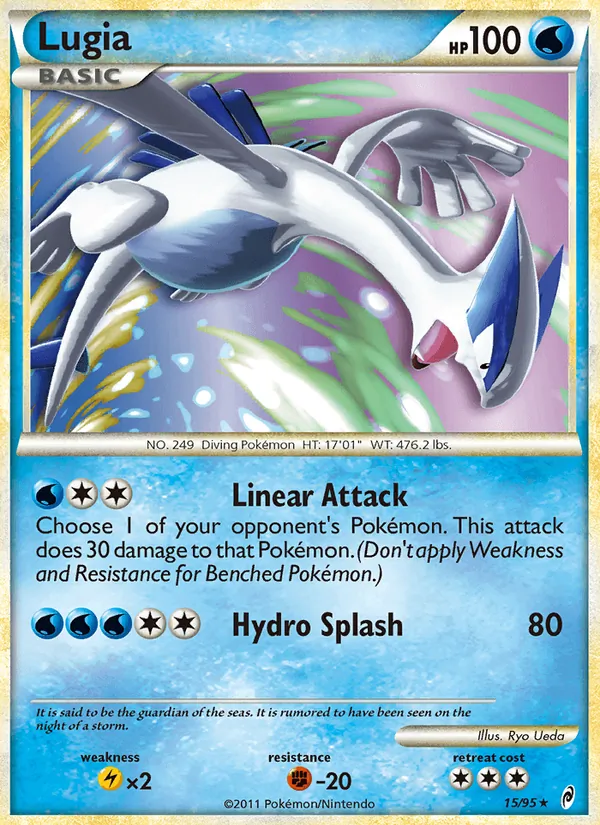 Lugia #15 – Call of Legends card
