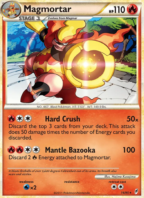 Magmortar #16 – Call of Legends card