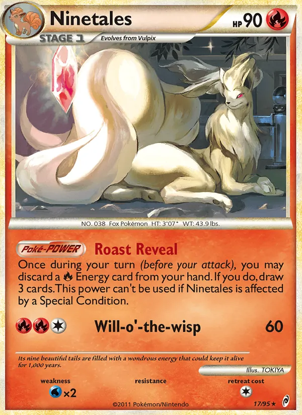 Ninetales #17 – Call of Legends card