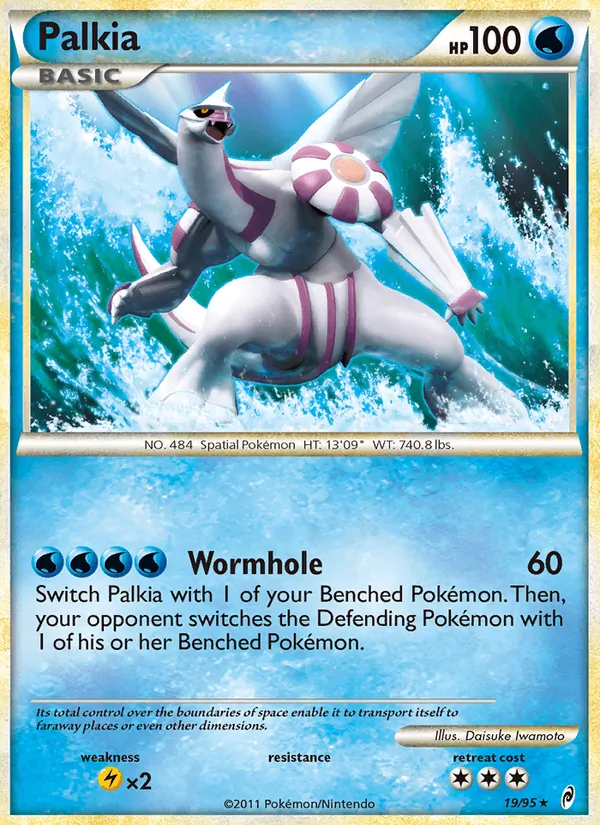 Palkia #19 – Call of Legends card