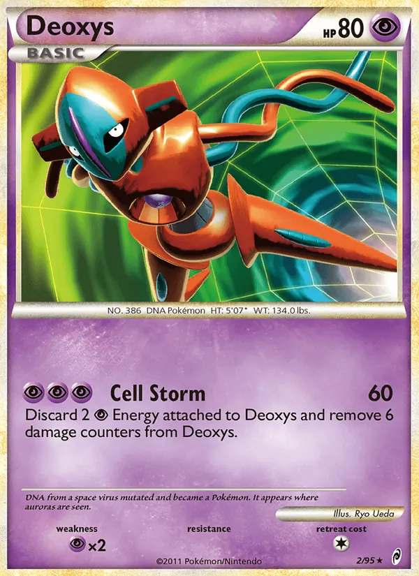 Deoxys #2 – Call of Legends card