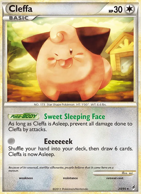 Cleffa #24 – Call of Legends card