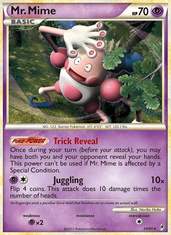 Mr. Mime #29 – Call of Legends card
