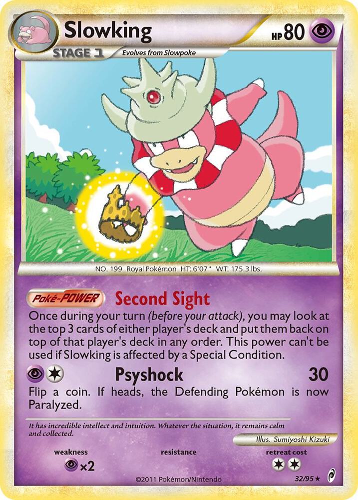 Slowking #32 – Call of Legends card