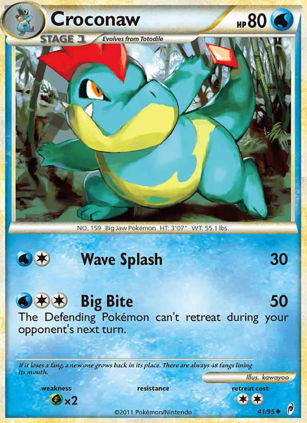 Croconaw #41 – Call of Legends card