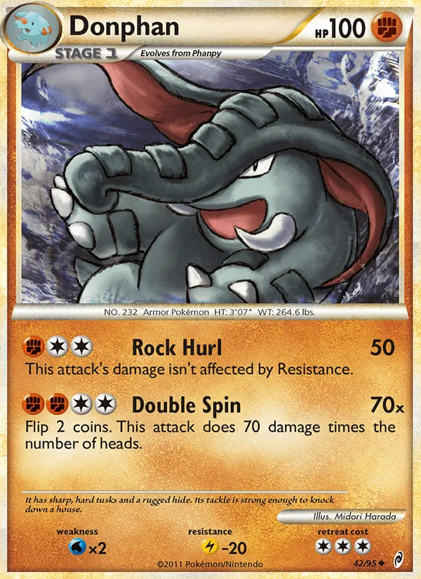 Donphan #42 – Call of Legends card