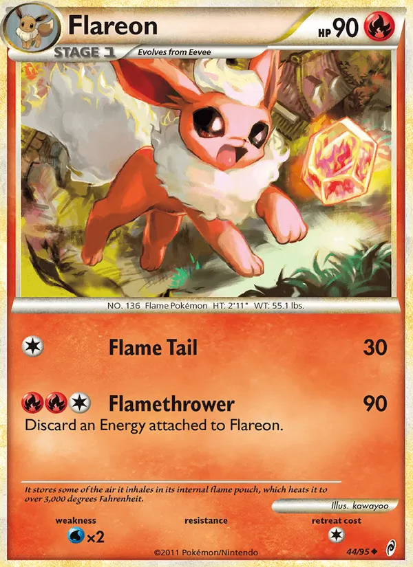 Flareon #44 – Call of Legends card