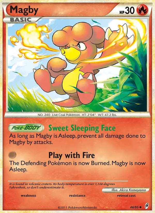 Magby #46 – Call of Legends card