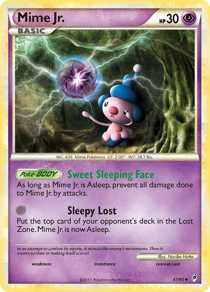 Mime Jr. #47 – Call of Legends card