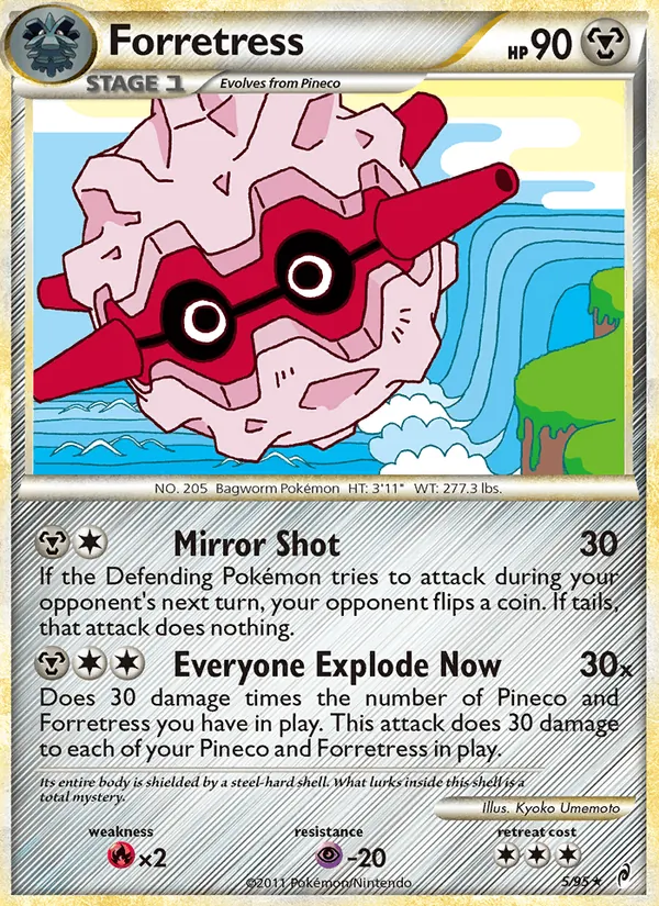 Forretress #5 – Call of Legends card