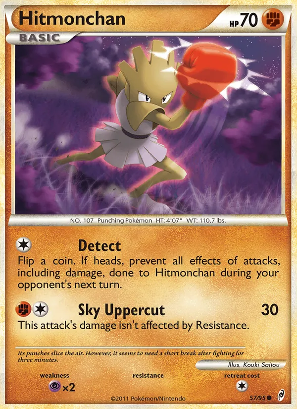 Hitmonchan #57 – Call of Legends card