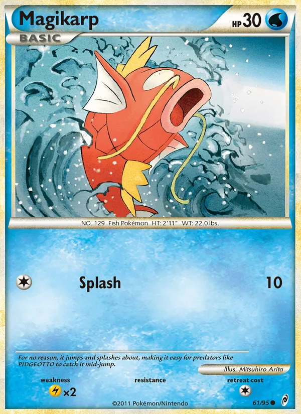 Magikarp #61 – Call of Legends card