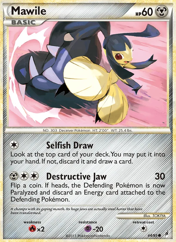 Mawile #64 – Call of Legends card