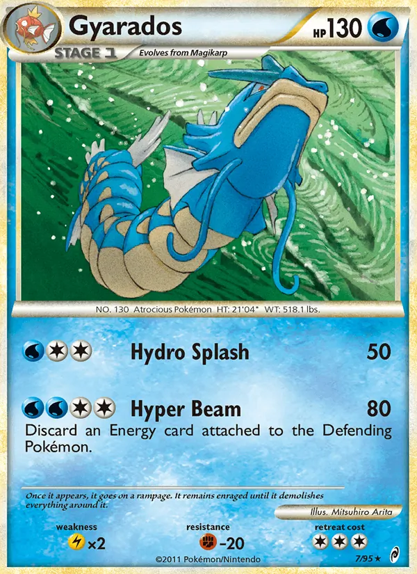 Gyarados #7 – Call of Legends card