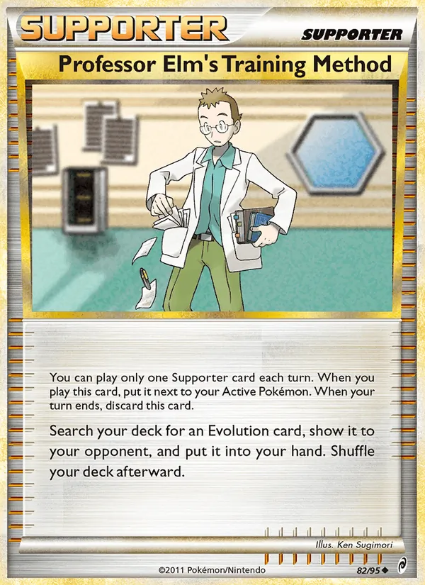 Professor Elm's Training Method #82 – Call of Legends card